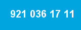 921 036 17 11